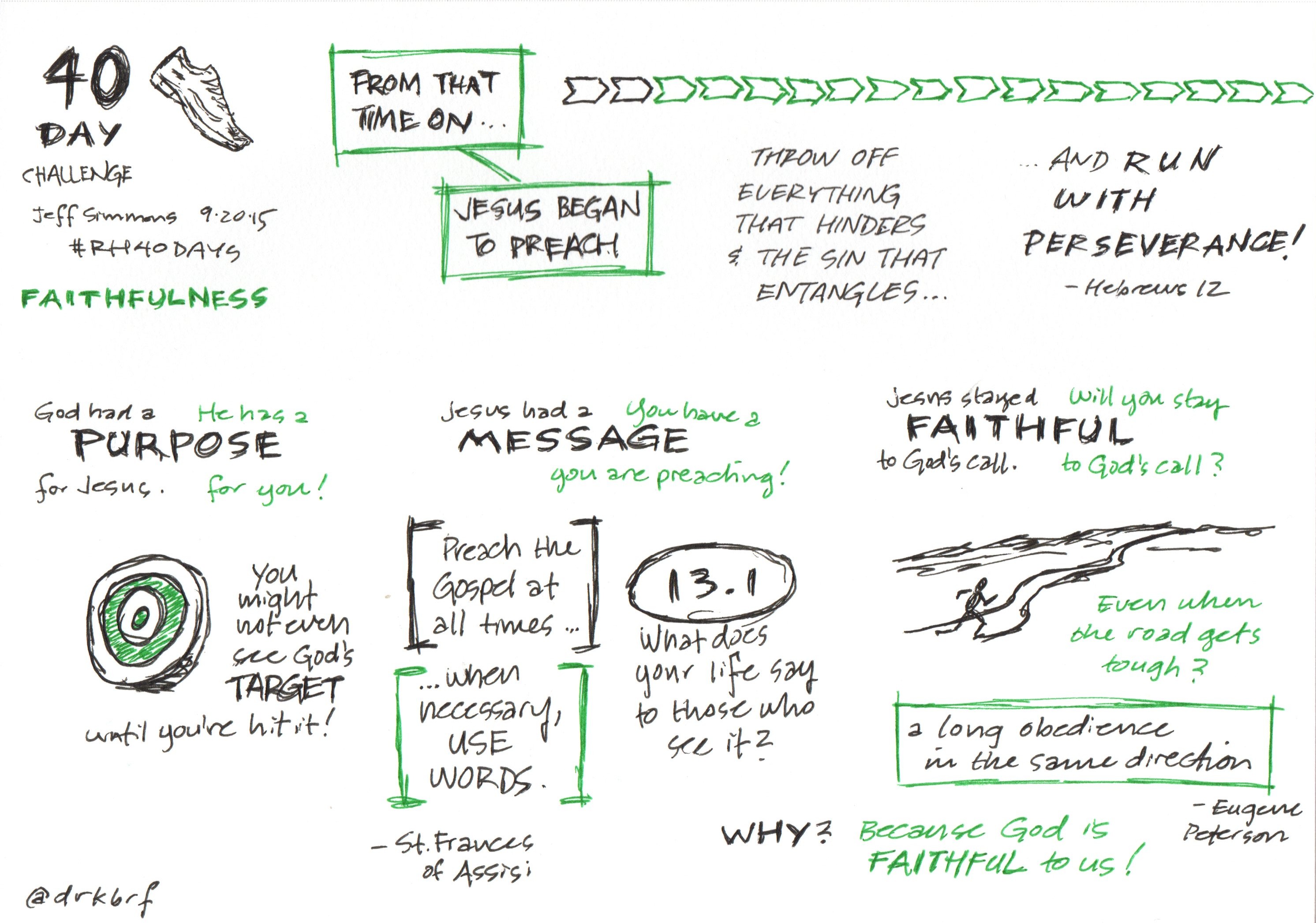 15-09-20 RHCC 40 Day Challenge - Faithfulness