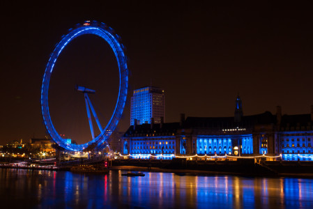 London Eye, Night